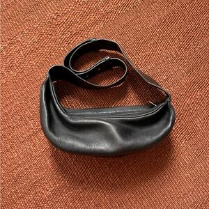 COS Black Leather Sling Bag